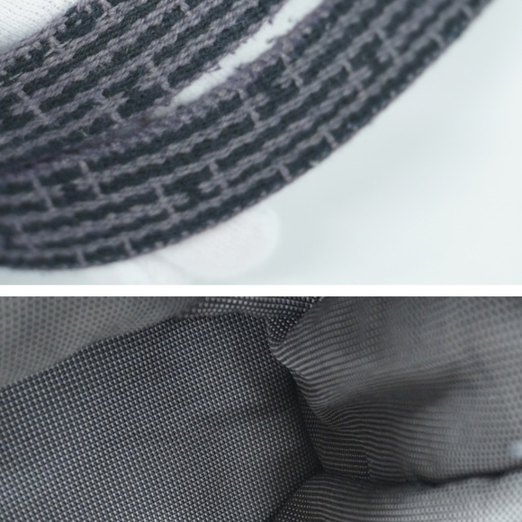 HERMES GREY Canvas Unisex TOTE - Picture 7 of 13